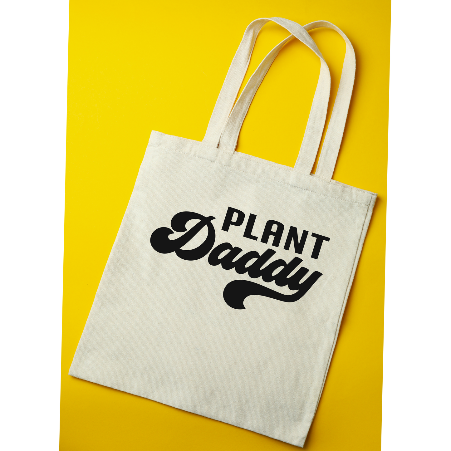 Grow With the Flow Reusable Canvas Tote Bag