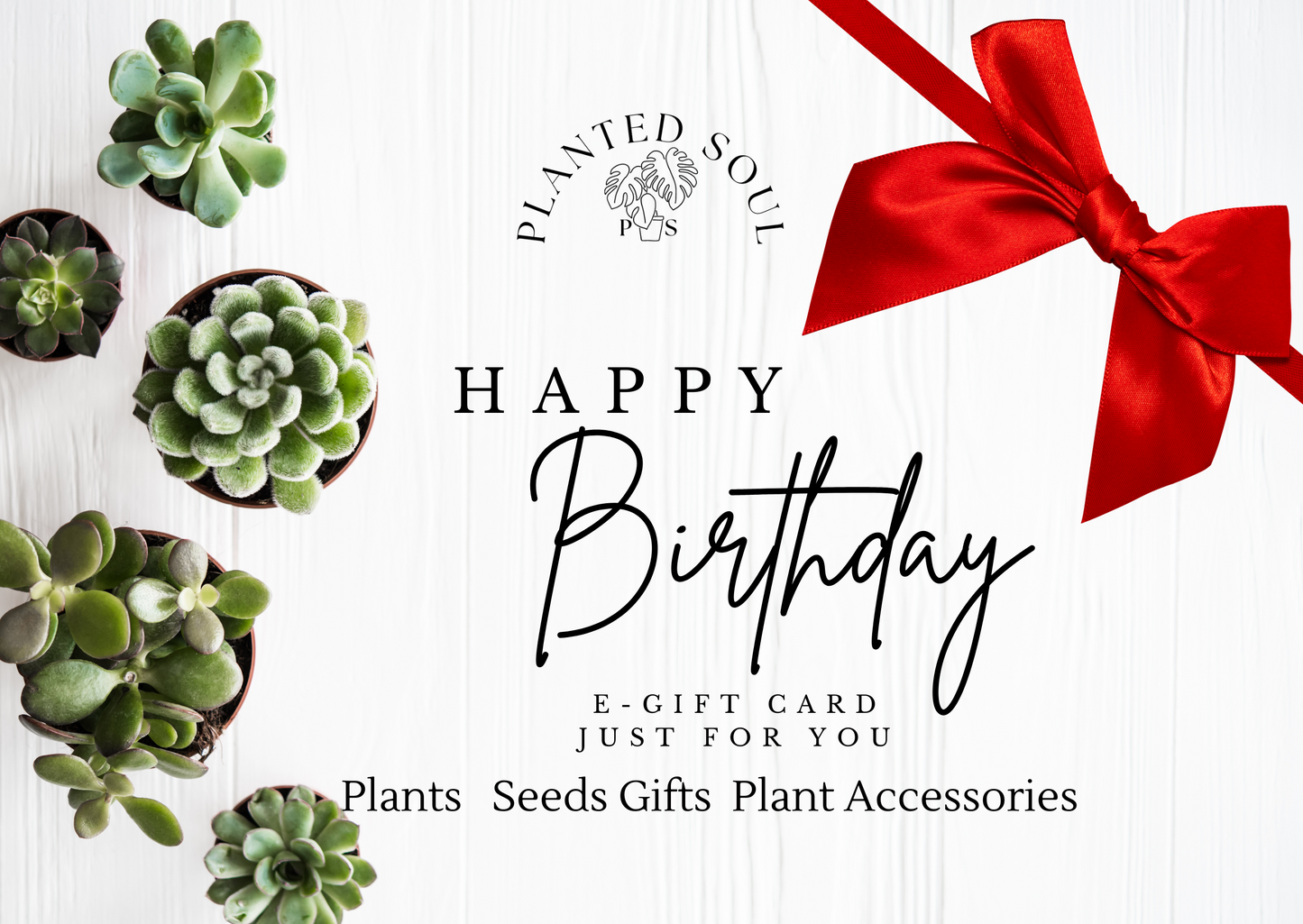 A Planted Soul E Gift Card