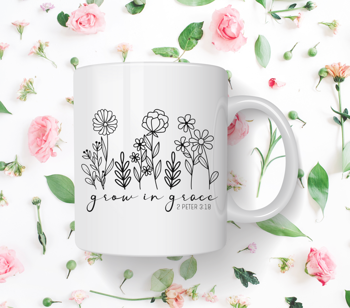 Grow In Grace Coffee Mug