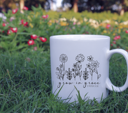 Grow In Grace Coffee Mug