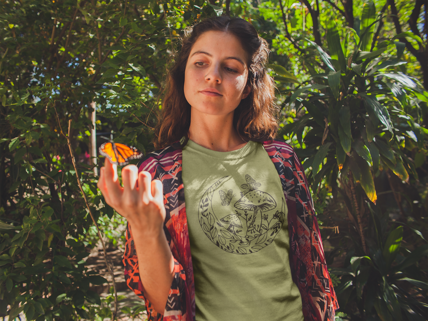 Moons, Shrooms and Plants T Shirt